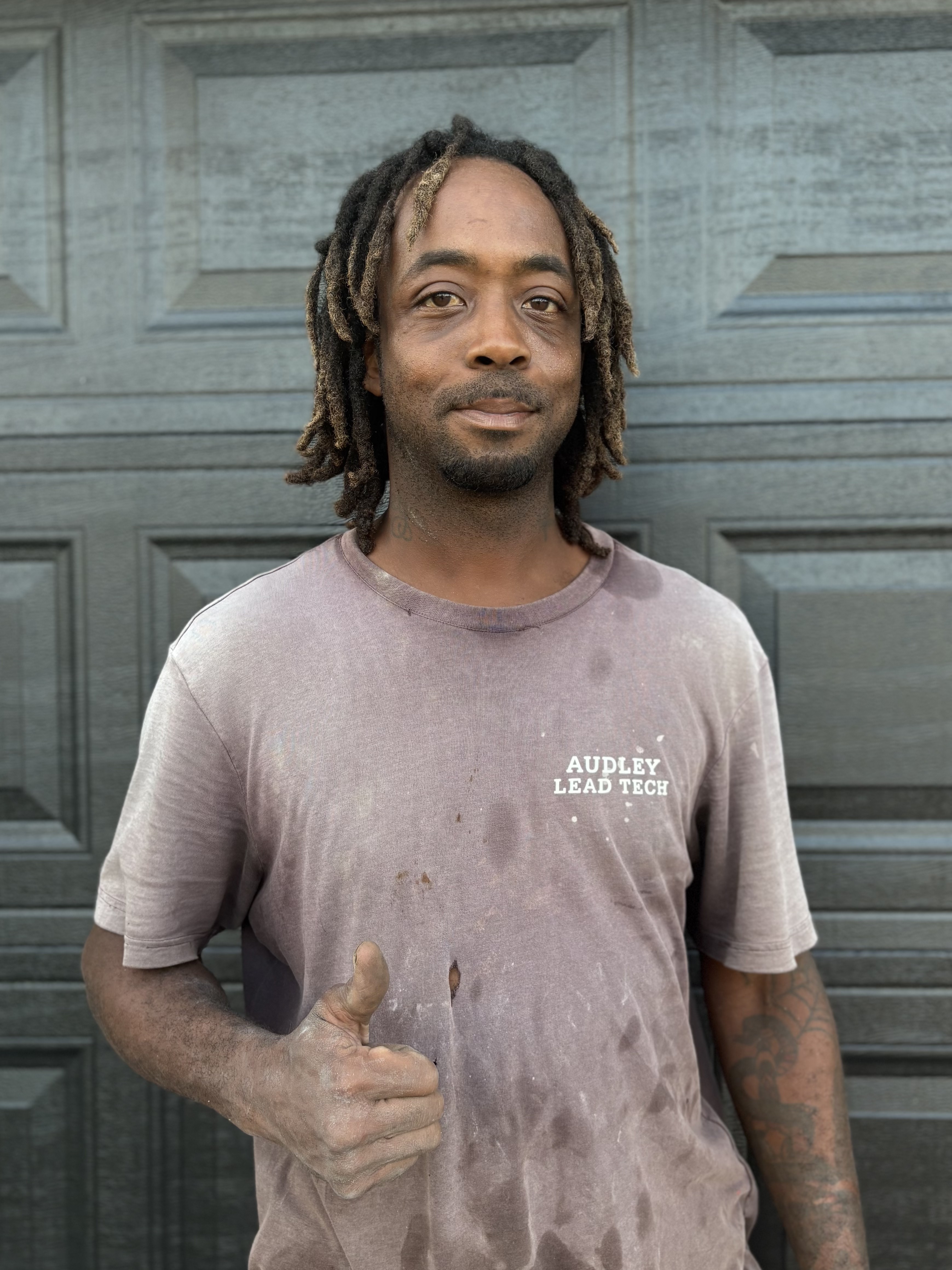 Audley, a TSL Landscaping lead technician